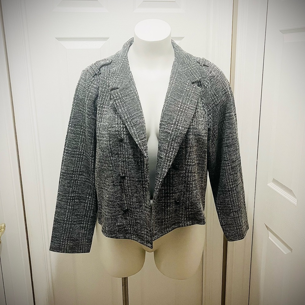 Torrid Cropped Military Style Blazer
